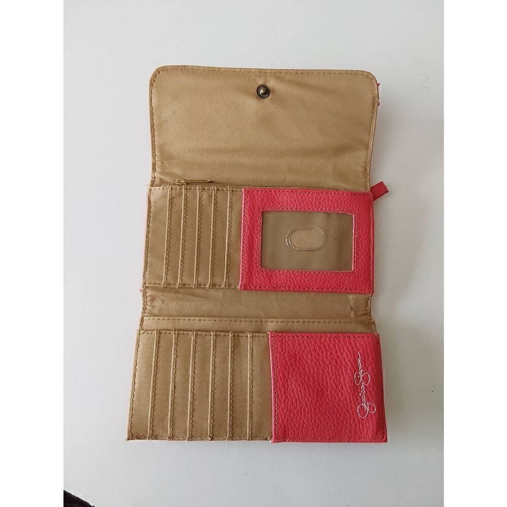 Jessica Simpson Wallet-Coral - Picture 4 of 5